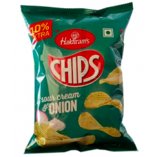 HALDIRAM CHIPS SOUR CREAM & ONION